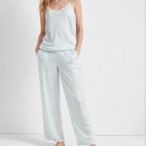 State of Day Women's Crepe De Chine Camisole Pant Pajama Set, SIZE XXL NWT